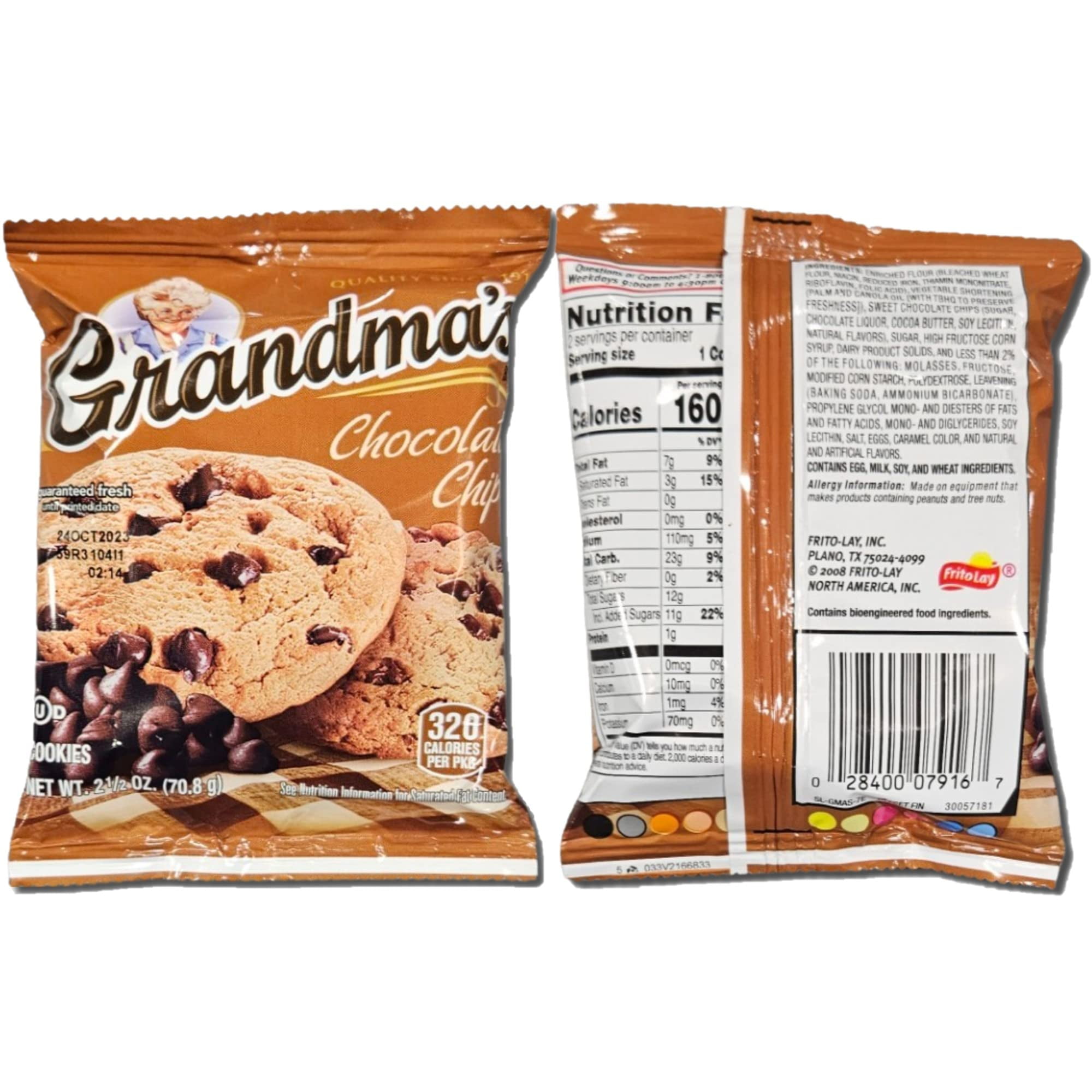 Grandma Chocolate & Vanilla Snack Variety Pack - Pack of 24 Chocolate Chip, Brownie Chip and Mini Chocolate & Vanilla Sandwich Creams