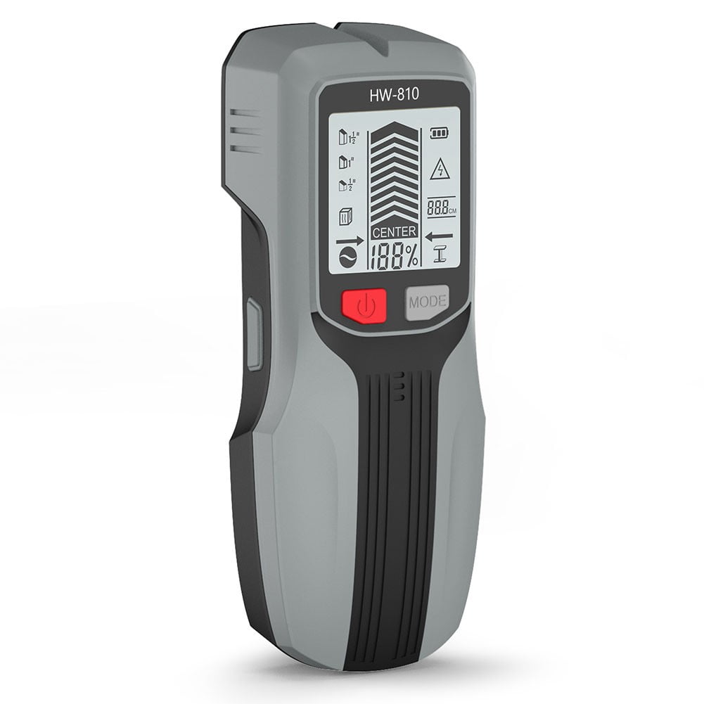 Multi Mode Wall Detector for Locating Hidden Electrical Wires and Pipes