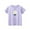 Purple, variant on KYAIGUO Baby Toddler Girls Short-Sleeve Flower T-Shirt Kids Summer 100% Organic Cotton Tees Shirt Top for 1-8 Years Old