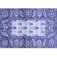 thumbnail image 1 of Ahgly Company Indoor Rectangle Oriental Blue Traditional Area Rugs, 2' x 3', 1 of 4