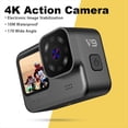 thumbnail image 4 of Cámara Deportiva 4k60fps Wifi Cámara de Acción Antivibración con Pantalla de Control Remoto Cámara Grabadora de Conducción Deportiva Resistente Al Agua, 4 of 5