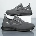 thumbnail image 2 of CORASUN Men's Running Shoes Breathable Fly-knit Sneakers, Lightweight Non-Slip Athletic Tennis Shoes for Walking, Gym, Jogging & Casual Work, 2 of 7