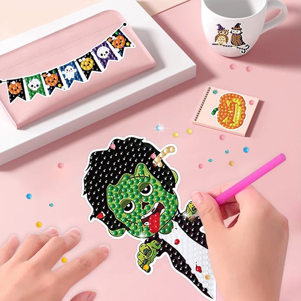 4 pegatinas de gemas para manualidades, pegatinas de diamantes de cristal para niños, recompensas de regalo para adultos Hugtrwg Para estrenar