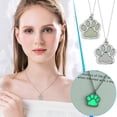 thumbnail image 1 of Xihbxyly Collar de Cadena de Perlas, Colgante de Perro Luminoso, Largo Ajustable, Colgante de Tarjeta Deslumbrante, Regalo Elegante para Mujer, Cumpleaños, Festividades, Dama de Honor, Circunferencia, 1 of 3