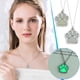 thumbnail image 1 of Collar de perlas luminosas con colgante y tarjeta para perro - Cadena ajustable de 45 cm, regalo de joyería para mujeres en fiestas y ocasiones especiales, 1 of 3