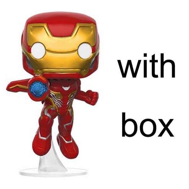 Figuras de Marvel Groot, Thanos, Ironman, Spiderman, Thor, Capitán América, Venom, Hulk, Pantera Negra, modelos de vinilo, Juguetes
