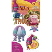 Trolls Tyvek Stickers - 2 Sheet