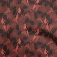 thumbnail image 1 of oneOone Polyester Spandex Maroon Fabric Tropical & Bird Sewing Craft Projects Fabric Prints By Yard 56 Inch Wide, 1 of 5
