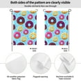 thumbnail image 2 of Wukai Donuts Garden Flags Double Sided Welcome Garden Yard House Flags Outside Outdoor House (Only Flag), 2 of 8