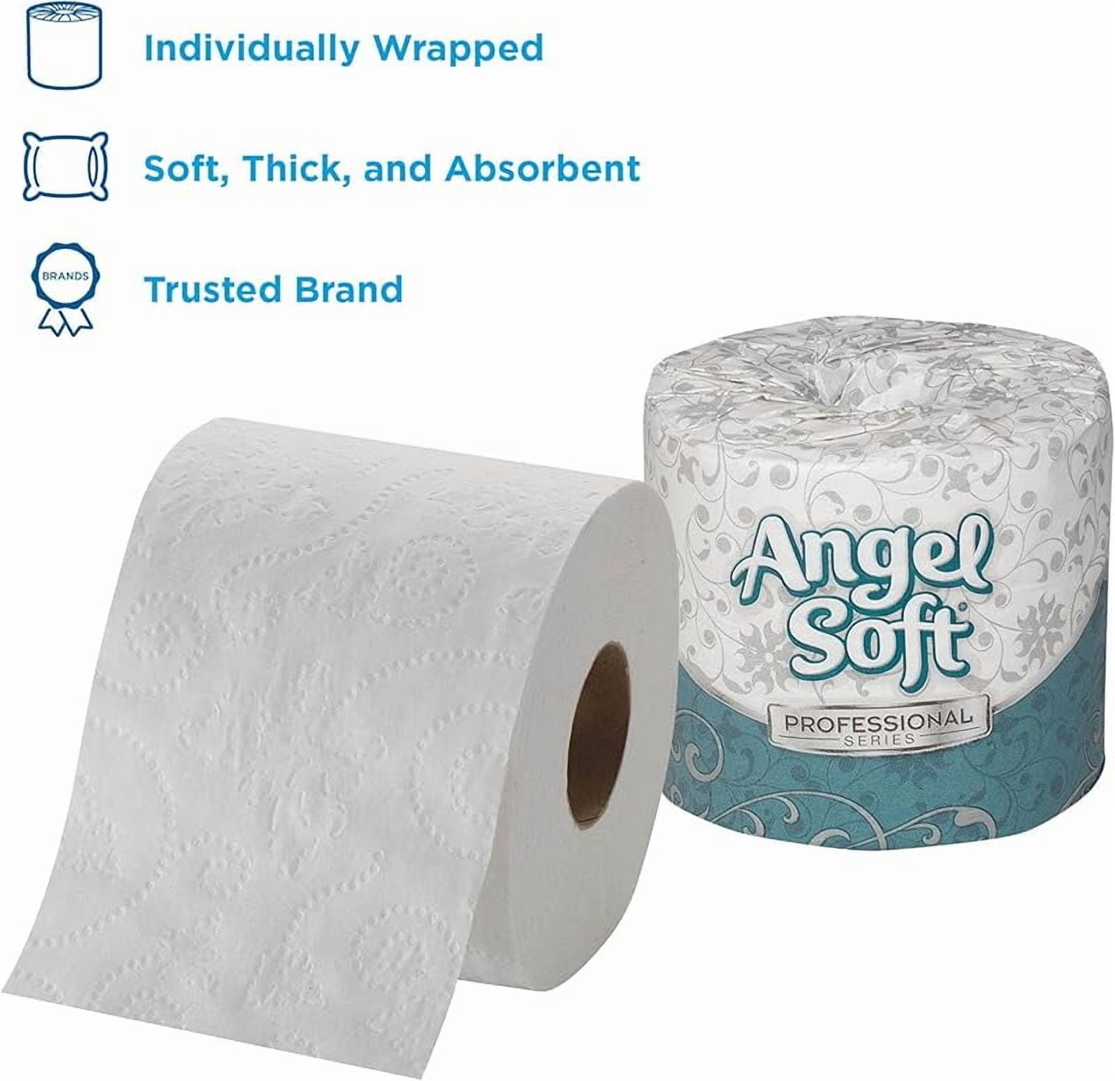 Toilet Paper, 16880, Bulk Case of 80 Rolls, 450 Sheets Per Roll, Individually Wrapped, 2-Ply Soft and Strong Toilet Tissue