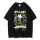 thumbnail image 5 of Camisetas de manga corta con estampado de gato Kawaii Harajuku para hombre y mujer, ropa de calle para pareja, camisetas gráficas Y2K, 5 of 5