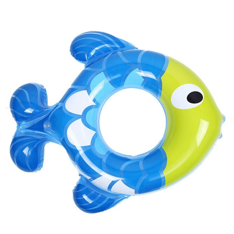 Pannow Inflatable Swimming Ring Fish Inflatable Pool Float For Kids