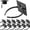 12PCS, variant on Graduation Cap Headband, Secure Hairstyle Anti-Slip Hair Band, No Hair Damage Firm Fit for Graduates Students, Class of 2026(1PCS)