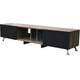 thumbnail image 3 of Mueble para TV de 90' Hogare Parota Negro Centro de entretenimiento London 2 mts, 3 of 4