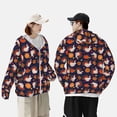 thumbnail image 4 of Balery Turkey And Thanksgiving Sudadera ligera de manga larga con capucha y protección solar UPF 50+ para hombre y mujer, ideal para pesca y running-Small, 4 of 7