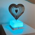 thumbnail image 3 of Descuentos Especiales, Lámpara de noche giratoria para dormitorio con luz LED para mesita de noche, ambientes de carga, adornos decorativos Akmoler, 3 of 9