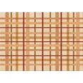 thumbnail image 1 of Ahgly Company Machine Washable Indoor Rectangle Transitional Neon Orange Area Rugs, 5' x 7', 1 of 7