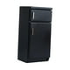 thumbnail image 4 of Mini refrigerador de madera para cocina de muñecas, escala 1:12 Negro, 4 of 9