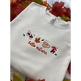 thumbnail image 2 of Cozy Embroidered Falling Leaves Sweatshirt, 2 of 5