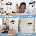 thumbnail image 4 of 1set Car Key Holder Wall Mount Race Car Key Hanger 10 Hooks Farmhouse Key Holder for Wall Key Rack Metal Key Organizer Key Hooks for Dog Leash Home Kitchen Entryway Front Door Gift for Car Lover, 4 of 8