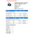 thumbnail image 2 of Front Wheel Hub Assembly - Compatible with 1997 - 2000 Ford F-150 4WD 1998 1999, 2 of 2