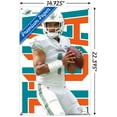 thumbnail image 3 of NFL Miami Dolphins - Tua Tagovailoa 20 Wall Poster with Push Pins, 14.725" x 22.375", 3 of 6