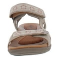 thumbnail image 3 of Cobb Hill Womens Rubey Leather Strappy Thong Sandals, 3 of 3