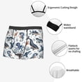 thumbnail image 4 of KLL Underwater Animals 1 Men's Cotton Boxer Briefs Underwear-XX-Large, 4 of 8