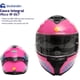 thumbnail image 2 of Casco para Motocicleta Bluelander de Doble Visera con Certificación ECE, Rosa, Talla S, 2 of 5