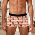 thumbnail image 1 of Printed Striped Underwear for Daily Comfort and Support – Breathable Soft Briefs Designed for Men, 1 of 3