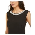 thumbnail image 3 of Connected Apparel Womens Embellished Party Mini Dress Black 8, 3 of 4