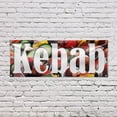 thumbnail image 5 of Kebab Banner Sign 24 Inch x 72 Inch | 13 oz Vinyl with Metal Grommets | Heavy-Duty Single-Sided Outdoor Durable Printed High-Quality Weatherproof | Made in the USA, 5 of 6