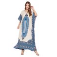 thumbnail image 1 of Caftans Longs pour Femmes Grande Taille Robe Caftan Robe de Soirée Fête Été Plage Robe d'Été Manches Kimono Longues Robes Décontractées en Ligne, 1 of 7