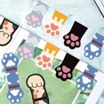 thumbnail image 5 of SHENERDA Magnet Bookmark 5 Pieces Cat Paw Reading Accessories Magnetic Page Markers Cute Bookmarks for Women Men Kids Teacher Student Readers Home Office School Travel amazing, 5 of 9