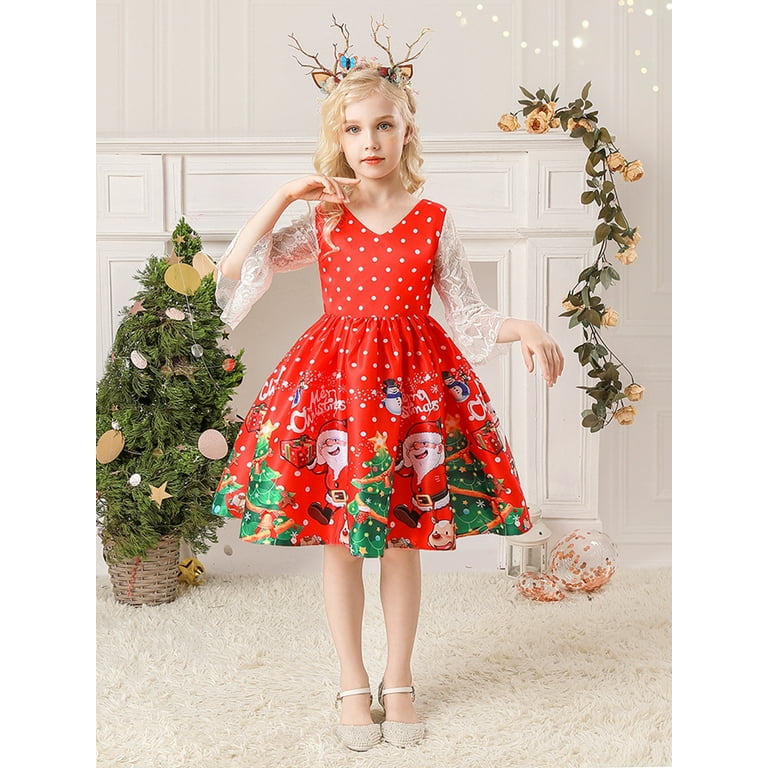 4t girls christmas best sale dress