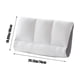 thumbnail image 3 of Almohada de masaje zonificada de grado hotelero - Plumas suaves y de soporte, 48x74cm, poliéster blanco, lavable, para personas que duermen de lado y de espaldas, 3 of 7