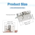 thumbnail image 2 of 4Pcs Self-Closing Door Hinges, 2" 304 Stainless Steel Spring Hinges, Interior, 2 of 6