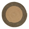 thumbnail image 1 of Tapis Rond Tissé à la Main en Jute Tressé Antidérapant pour Décoration d'Entrée 80cm, 1 of 7
