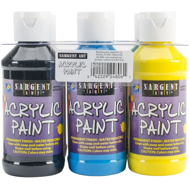 Sargent Art ArtTime Acrylic Paint Set, 6 Count
