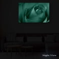 thumbnail image 6 of Startonight Canvas Wall Art Red Orange Macro Rose Petals Flowers Large Painting Framed 32" x 48", 6 of 6