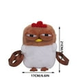 thumbnail image 3 of HaoXun Cute Chicken Crossbody Bag with Shoulder Strap - Healing Chicken Doll Purse for Daily Use, Gifts, and Travel Accessories, 3 of 5
