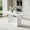 Only Table, variant on JUFU 63'' Faux Marble Dining Table, White MDF Rectangle Kitchen Table for 4–6, Modern Dining Room Table