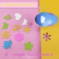thumbnail image 4 of Hole Punch Paper Punchers Scrapbooking Fast Children Decoration Tools Cards Effortless Art Easy and Fast Manual Tools Multiple Types DIY Kids clouds, 4 of 4