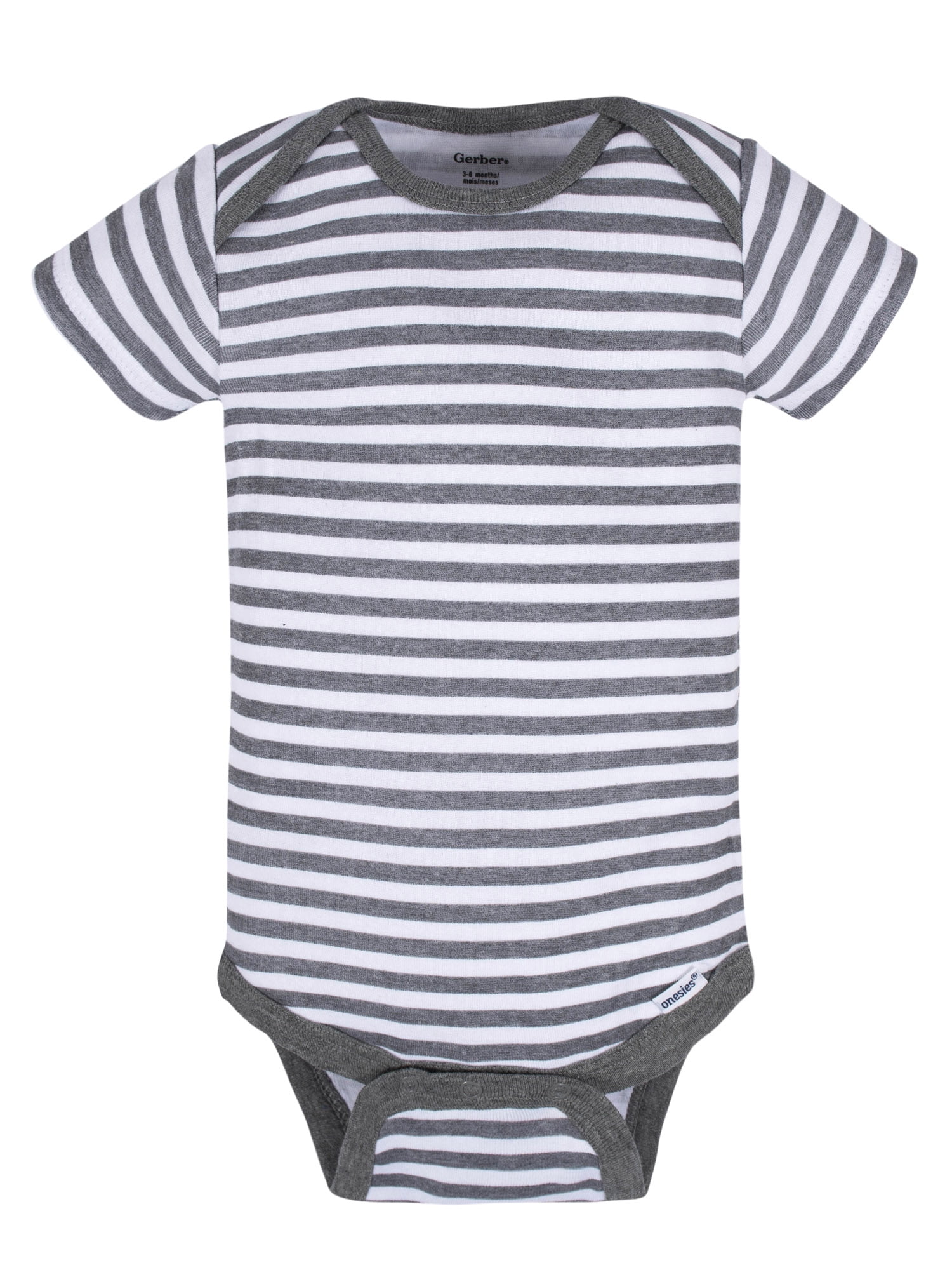 Gerber Baby Boy Short Sleeves Onesies Bodysuits, 8-Pack, Sizes Newborn-12M