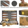 thumbnail image 3 of Juego de backgammon Vovotuzzi 15 sets de backgammon para adultos, 3 of 8