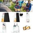 thumbnail image 6 of Picnic Blankets Camping Blanket 80" X 60" Extra Large Waterproof with Carry Strap Portable Outdoor Picnic Mat 3-Layer Camping Blanket for Hiking, Travel, Park, Music Festival, Grass Lawn, 6 of 6
