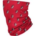 thumbnail image 1 of FOCO Portland Trail Blazers NBA Mini Print Logo Gaiter Scarf, Large, 1 of 4