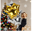 thumbnail image 1 of Kit 50 Globos Estrella Decoracion De Cumpleaño Fiesta Xtellar multicolor, 1 of 3