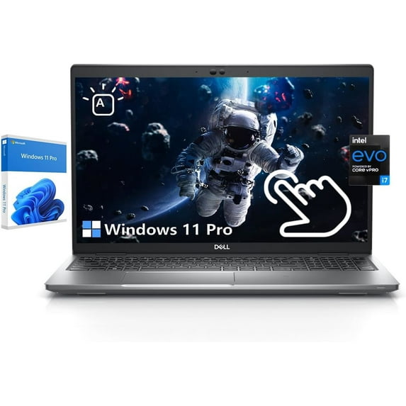 Restored Dell Latitude 5530 15.6" 1920x1080 FHD Touchscreen Laptop | Core i7-1265U - 1TB NVMe SSD - 32GB DDR4 RAM | 10 cores @ 4.8 GHz Win 11 Pro Sliver Grade A