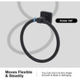 thumbnail image 4 of Pieces Matte Bathroom Hardware Accessories Set Hand Towel Bar Set Toilet Paper Holder Towel Ring Towel Rack Set Matte for Bathroom, 4 of 9